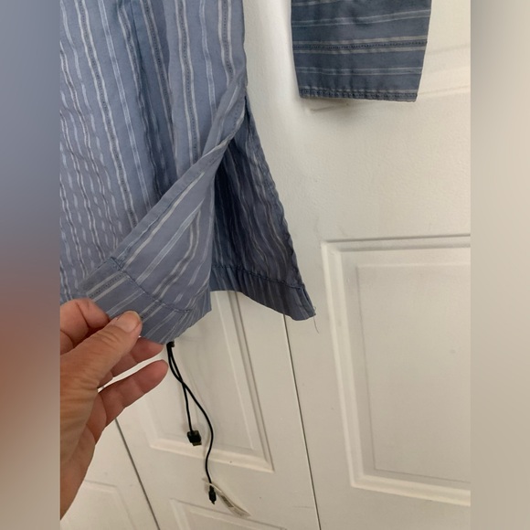 New York & Company Long Sleeve Shirt Dress Sz Large - Picture 3 of 7